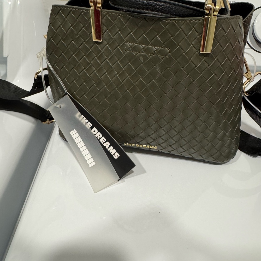 Like Dreams Olive Shoulder Bag